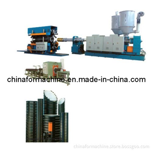 PE, PVC Double Wall Corrugated Pipe
